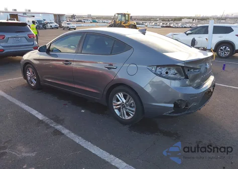 2019 Hyundai Elantra Sel z USA, uszkodzony, nr VIN 5NPD84LF6KH408428